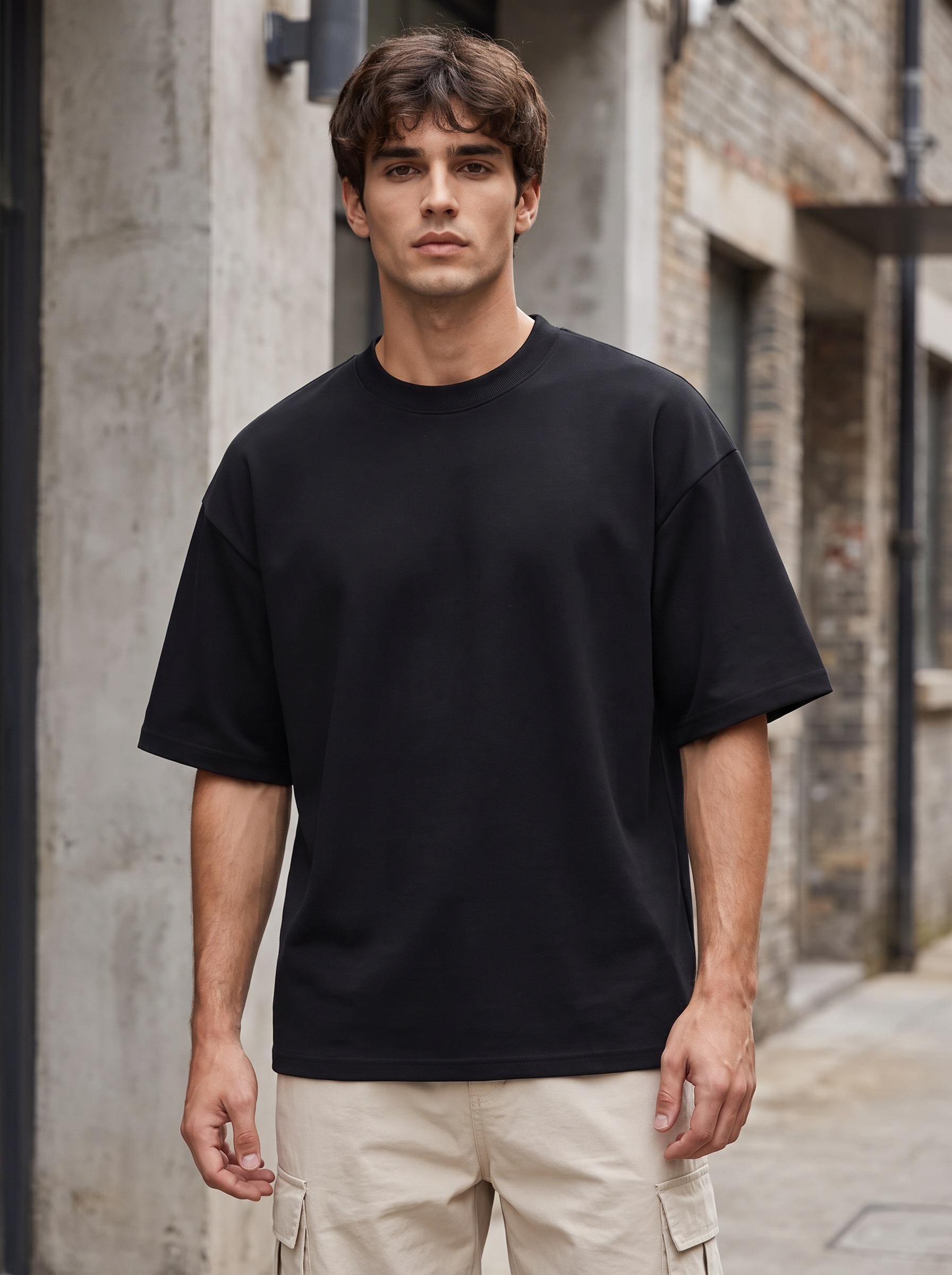 Black Oversized T-shirt