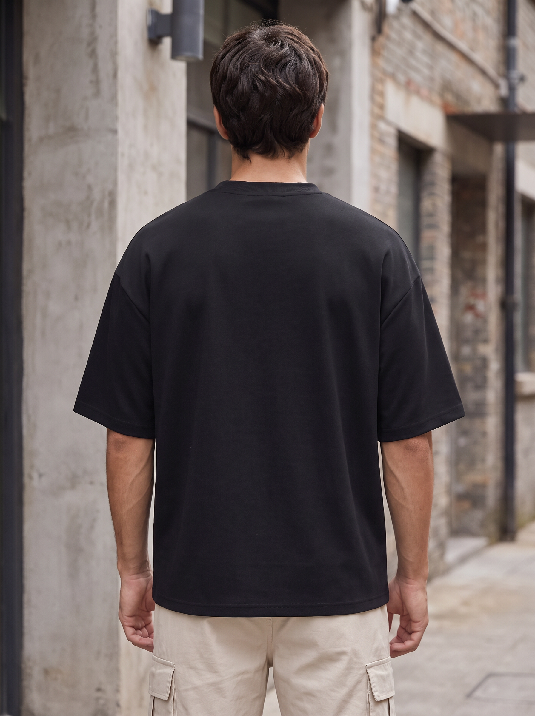 Black Oversized T-shirt