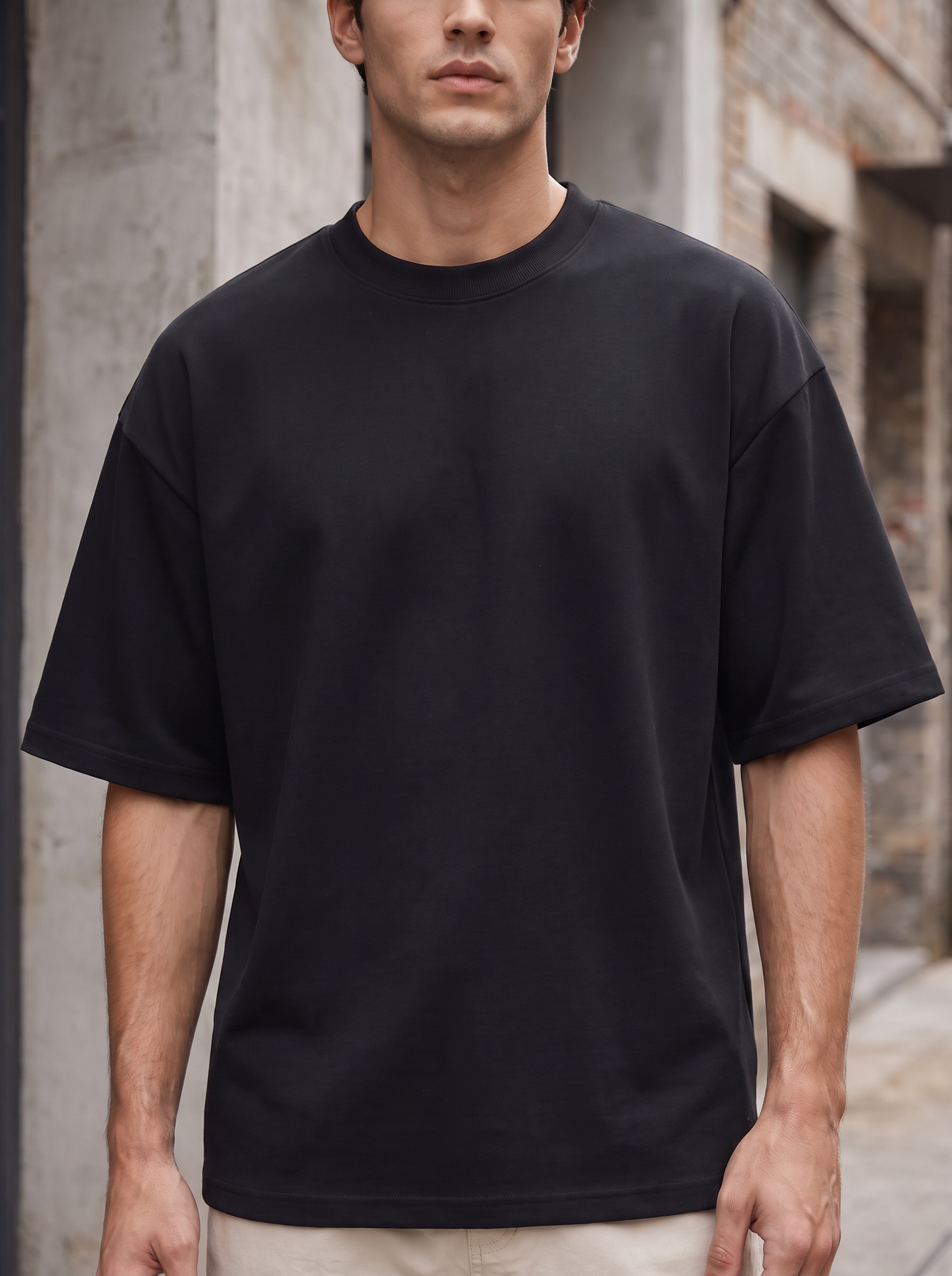 Black Oversized T-shirt