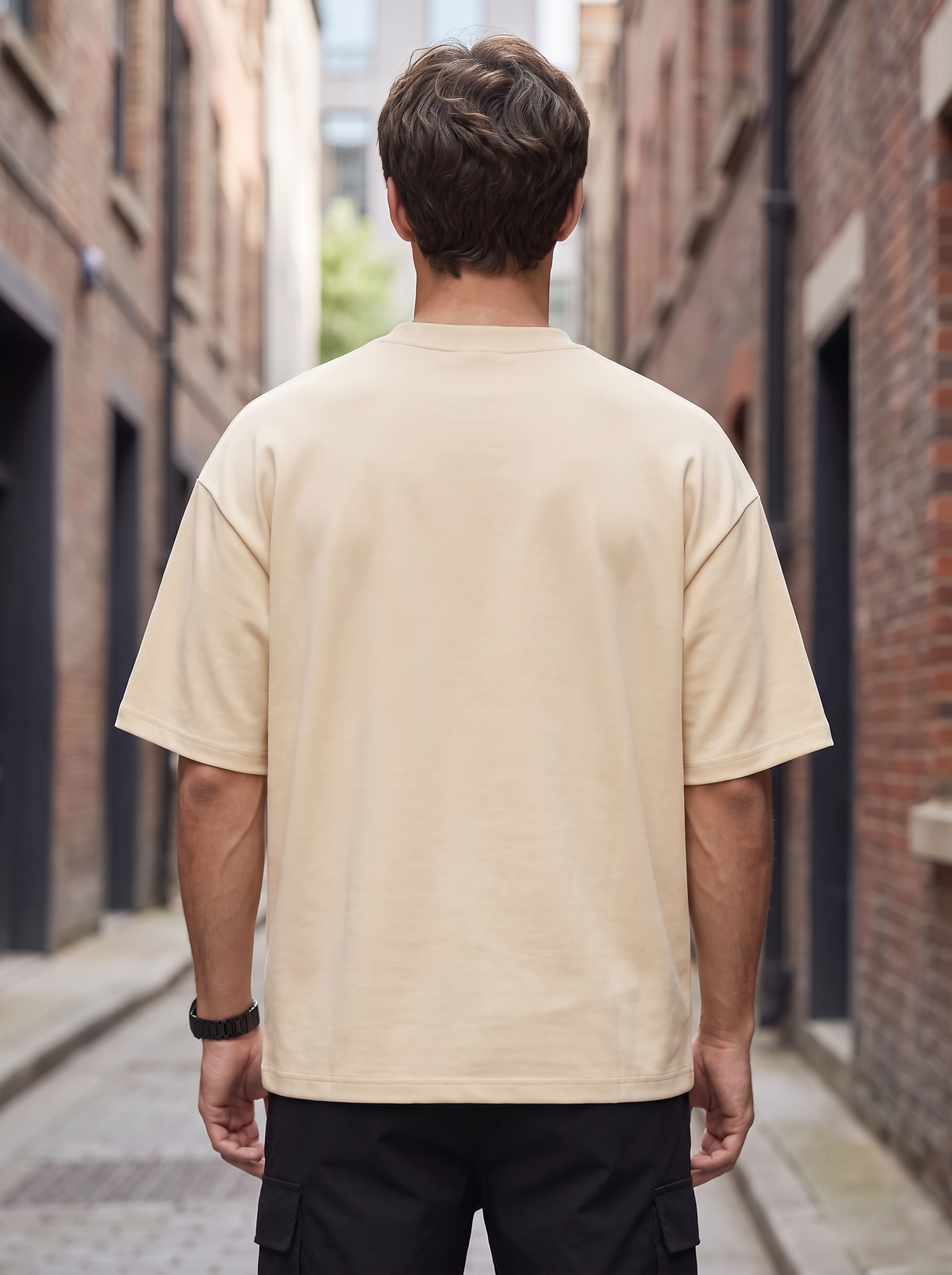 Cream Oversized T-shirt