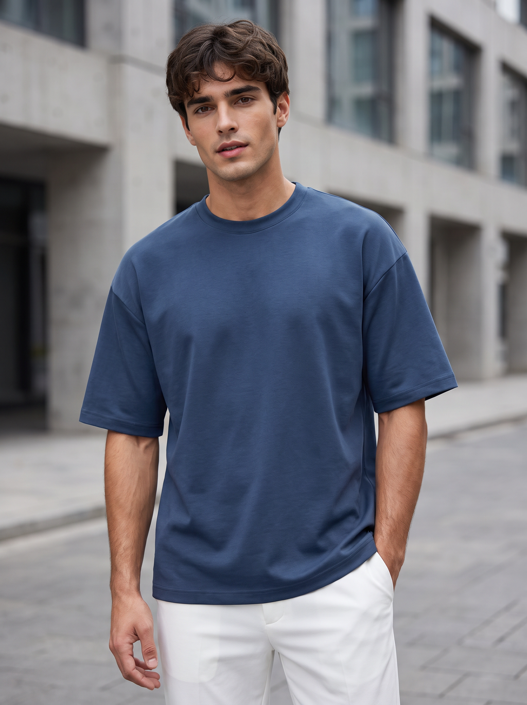 Diesel Blue Oversized T-shirt