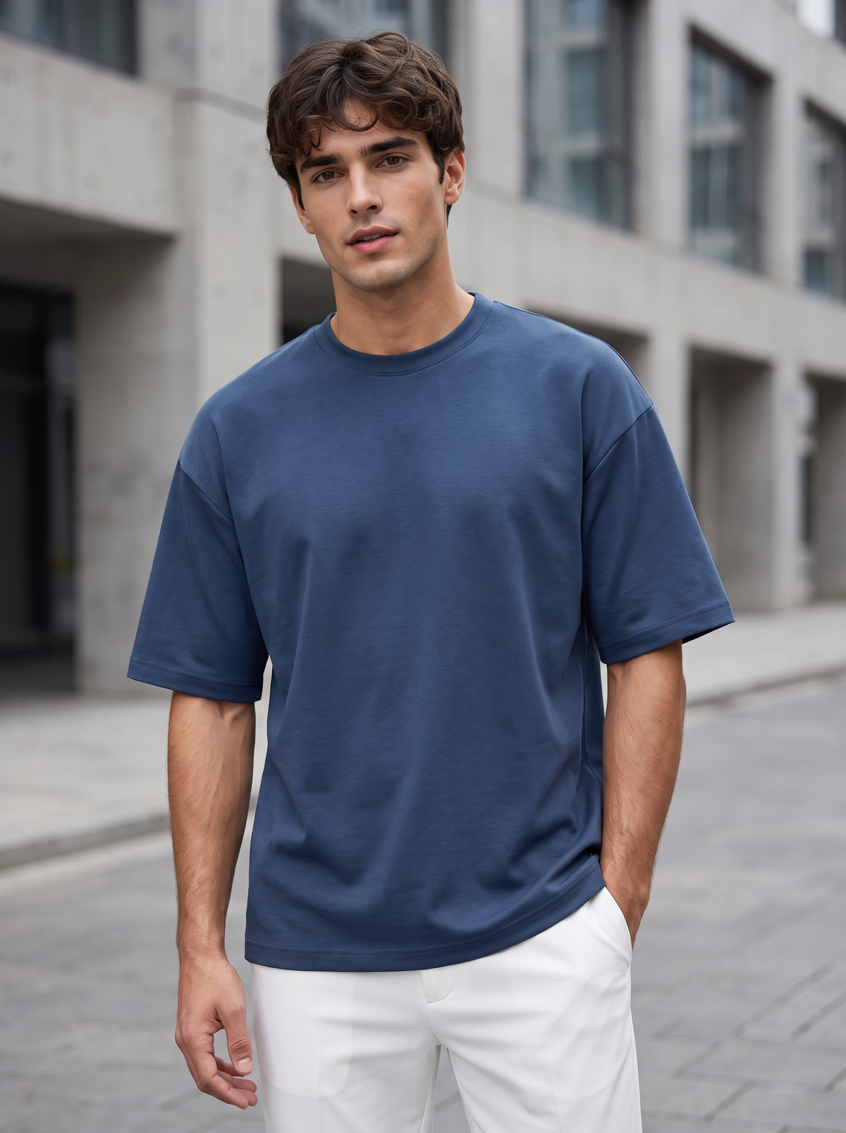 Diesel Blue Oversized T-shirt