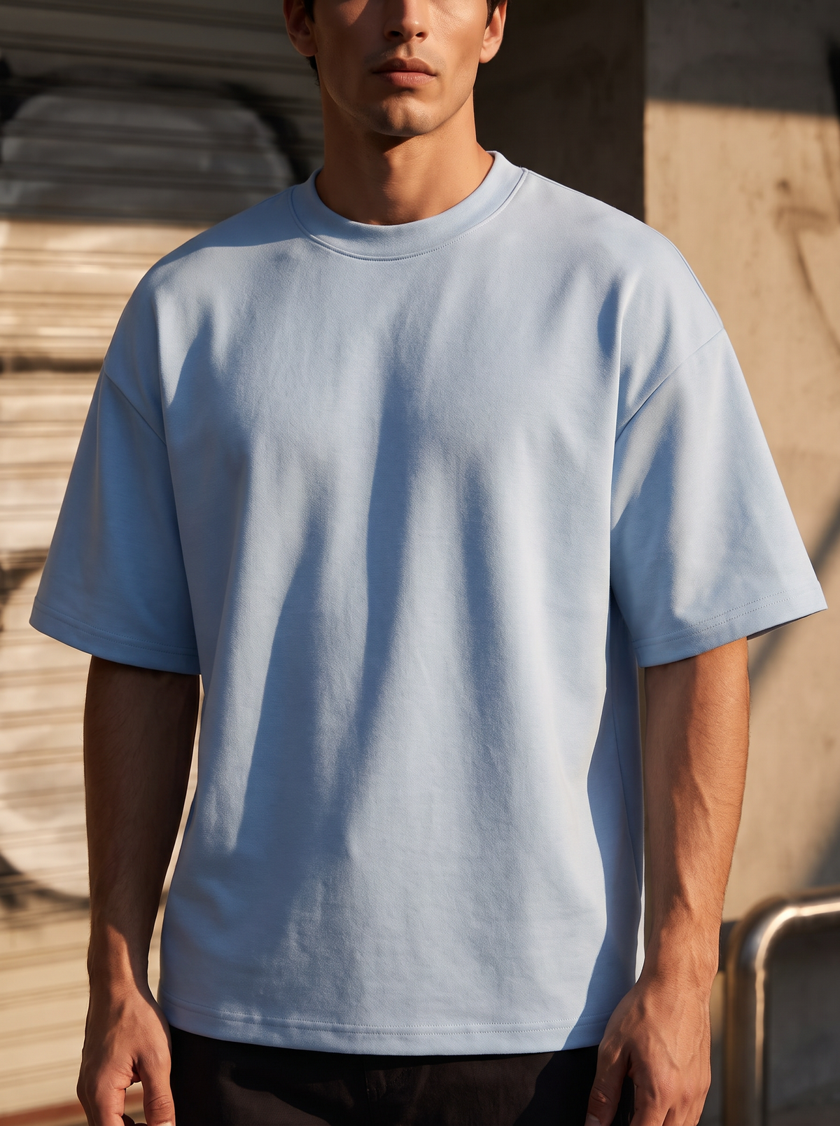 Lite Blue Oversized T-shirt