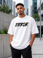 Mini White Printed Oversized T-shirt