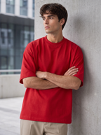 Red Oversized T-shirt