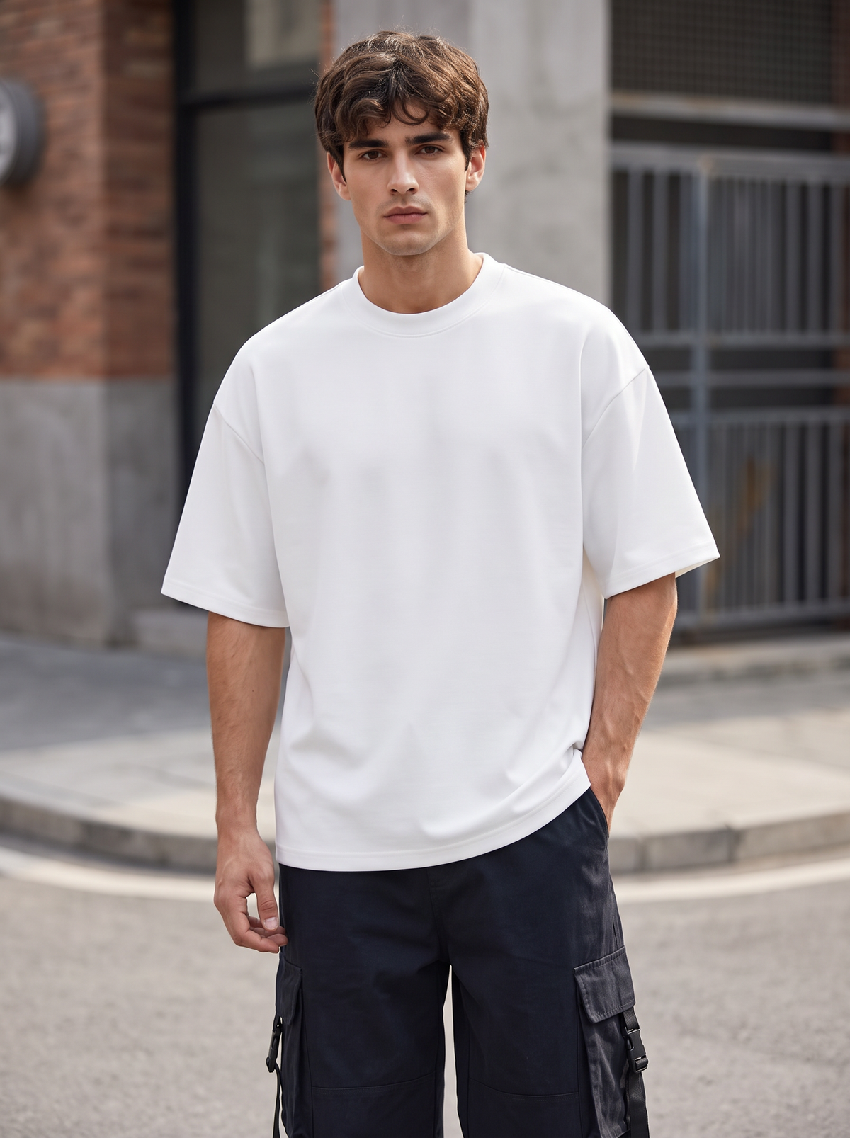 White Oversized T-shirt