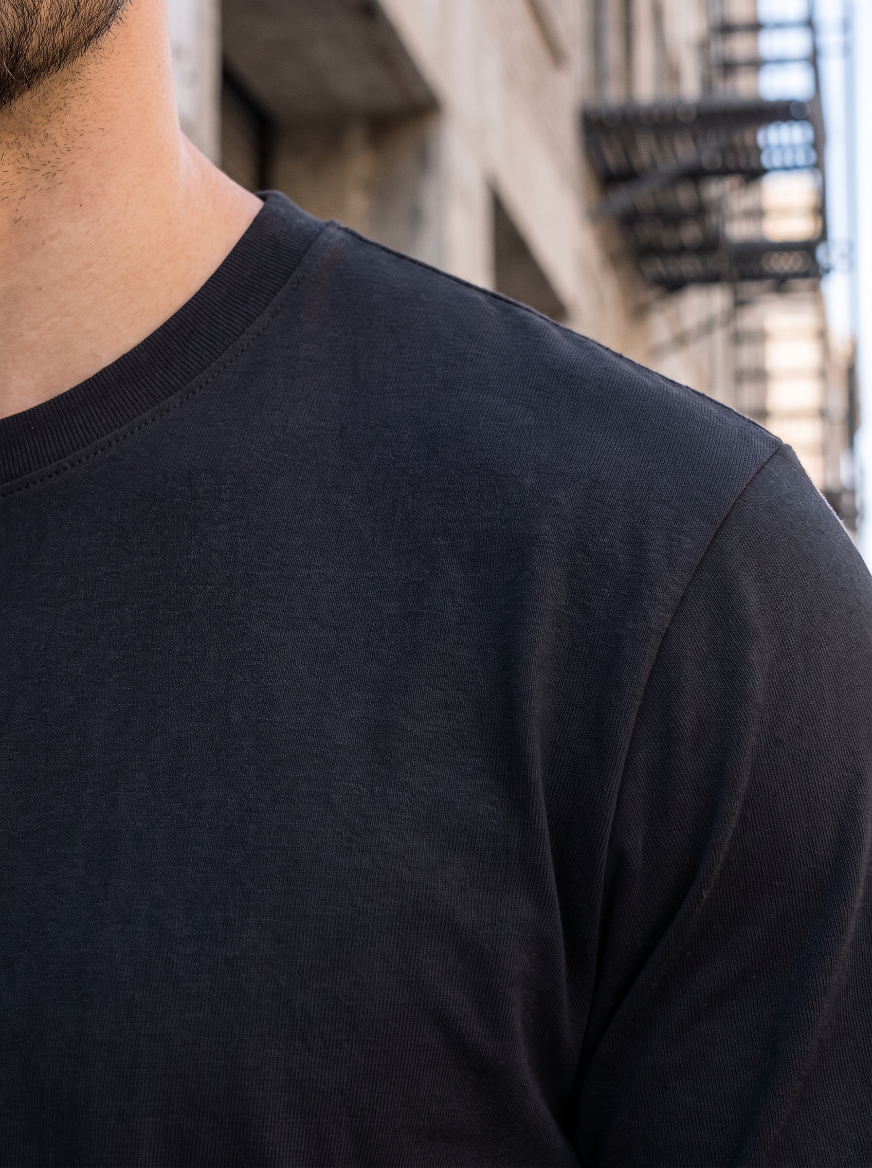 Black Regular Fit T-shirt