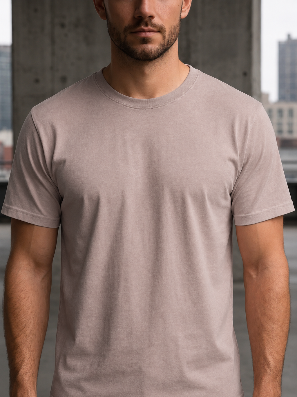 Stone White Regular Fit T-shirt