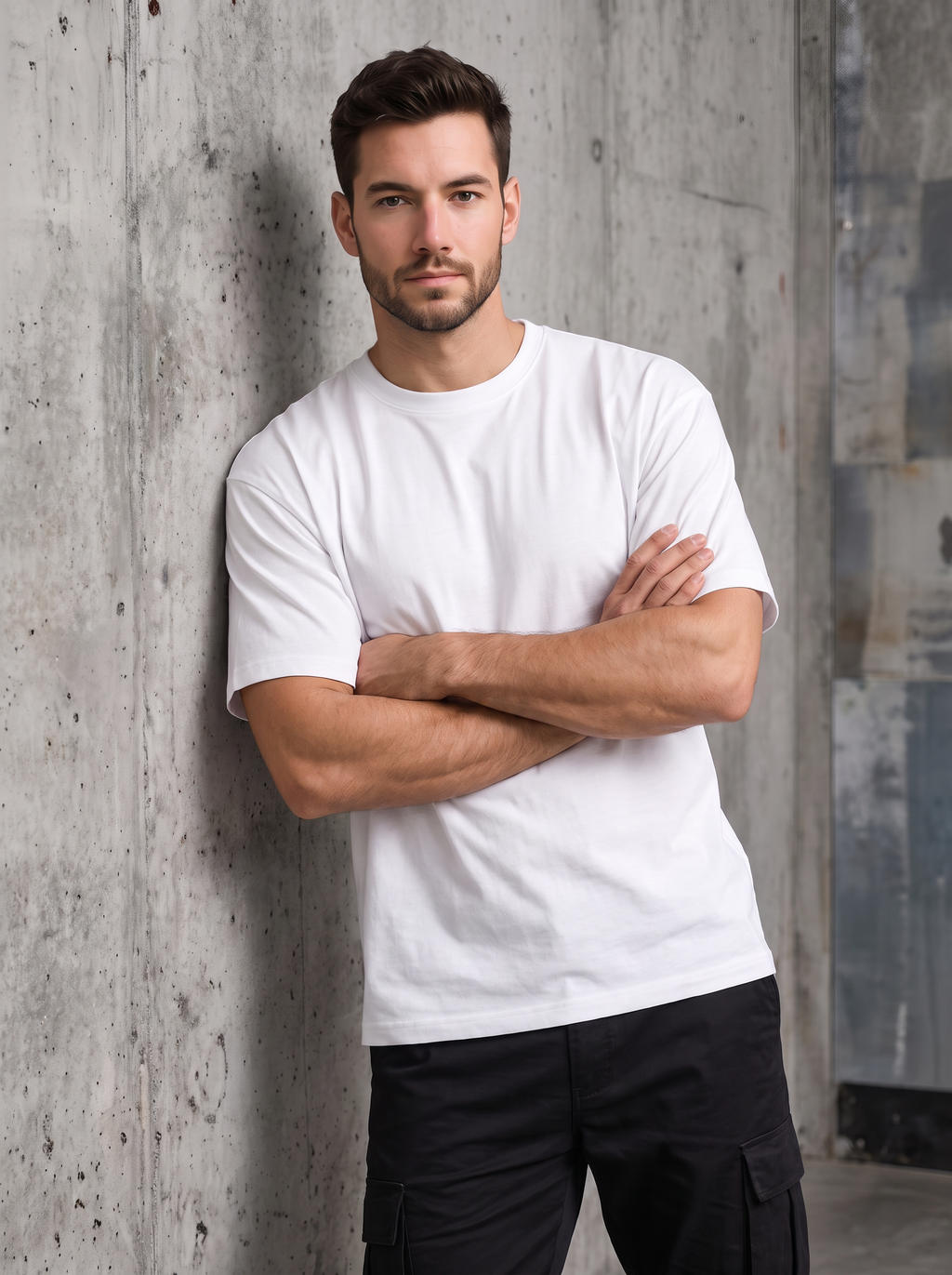 White Regular Fit T-shirt