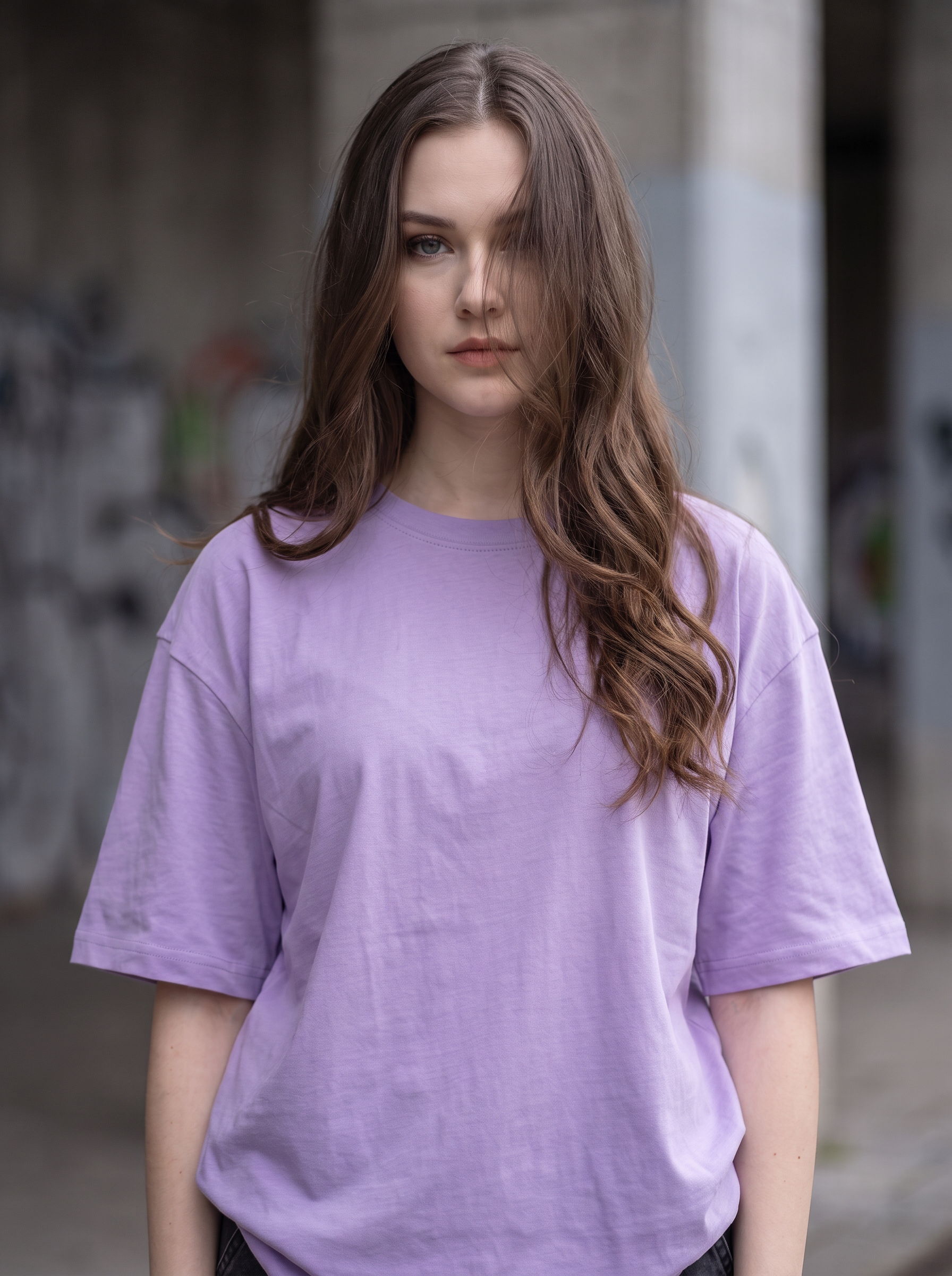 Lavender Oversized T-shirt