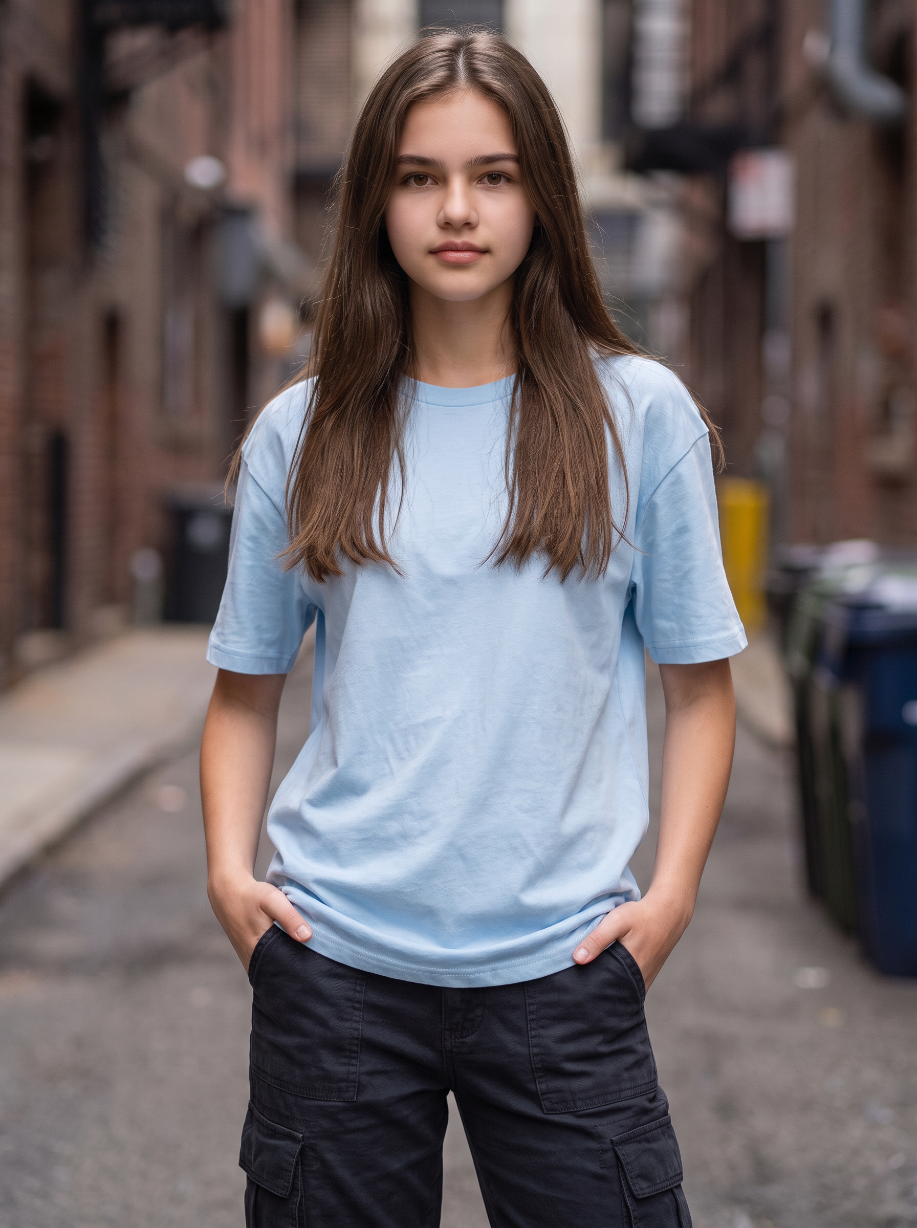 Lite Blue Oversized T-shirt