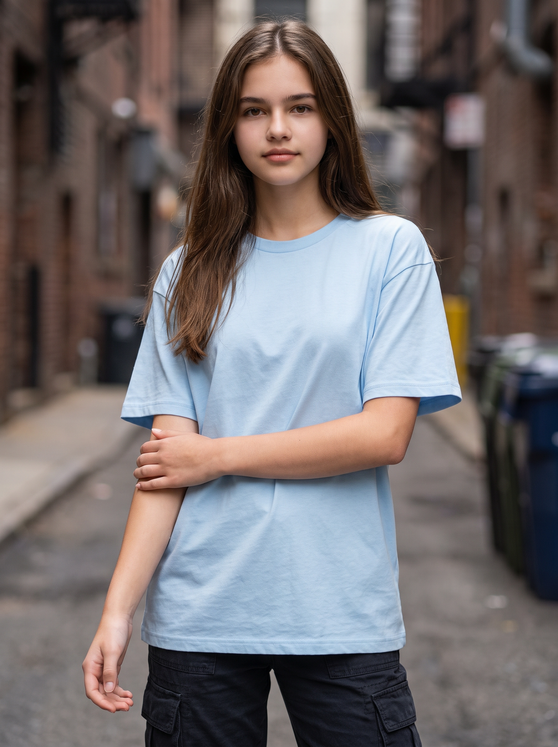 Lite Blue Oversized T-shirt