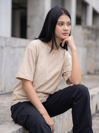 Skin Oversized Plain T-shirt