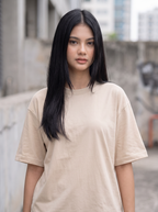 Skin Oversized Plain T-shirt