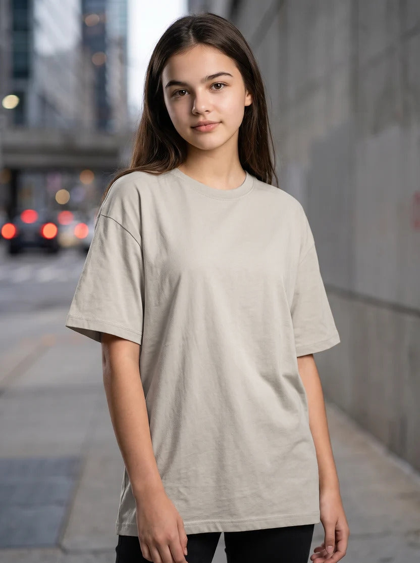 Smoke Grey Oversized T-shirt
