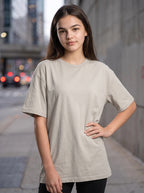 Smoke Grey Oversized T-shirt