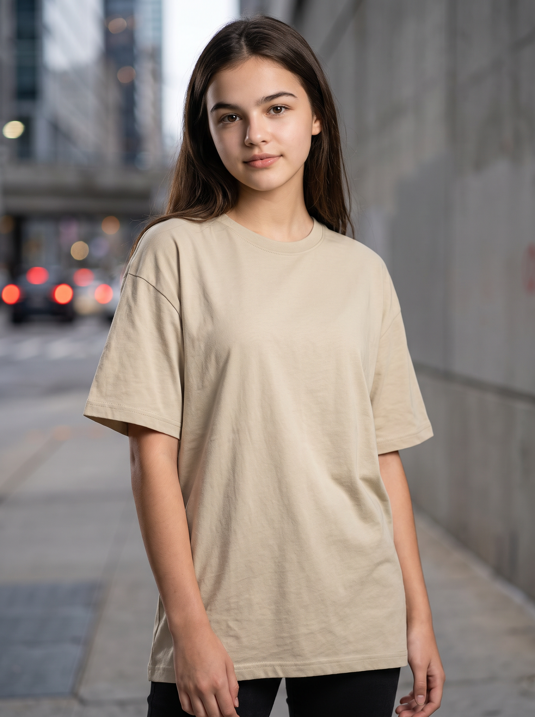 Smoke Grey Oversized T-shirt