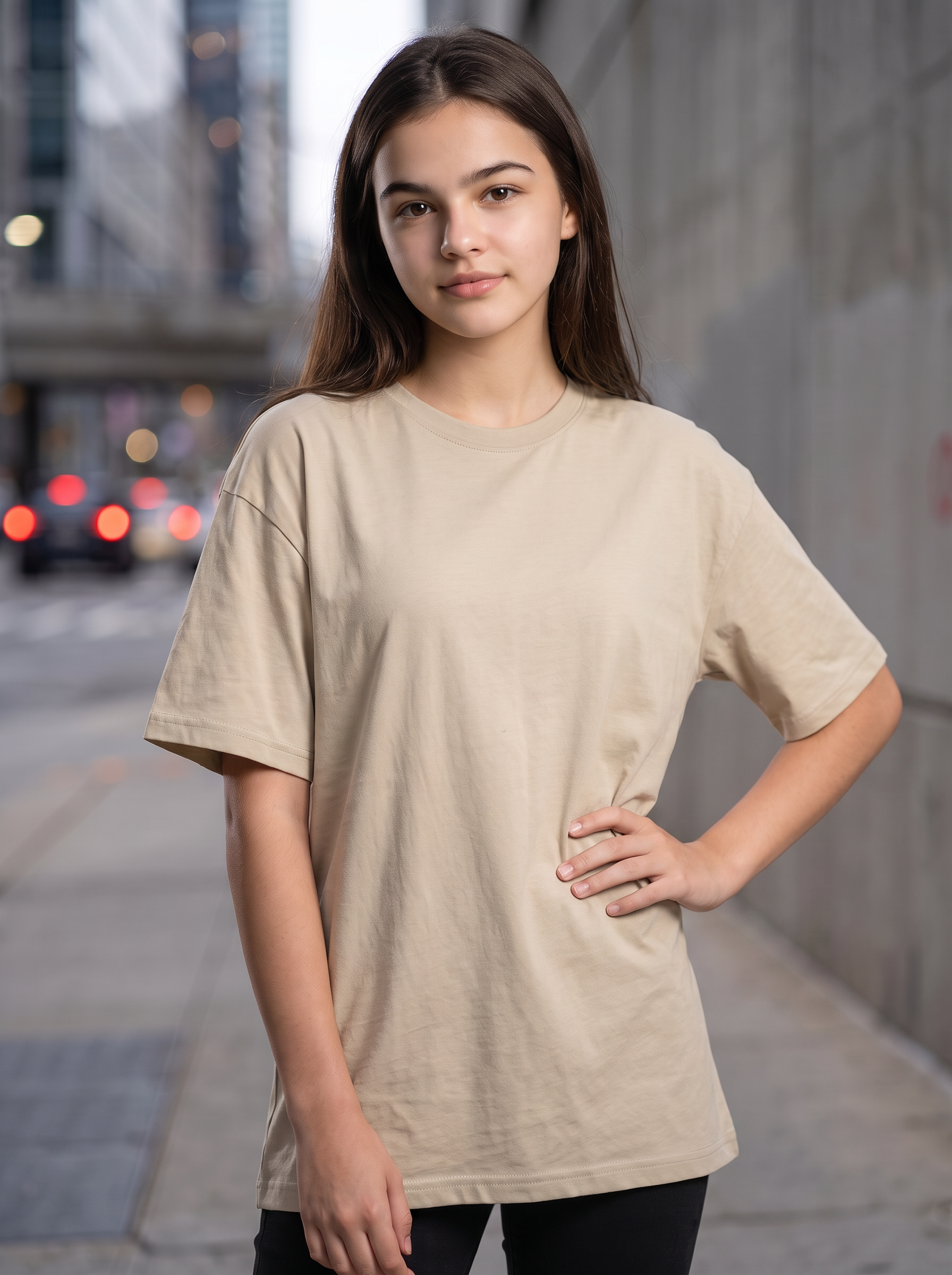 Smoke Grey Oversized T-shirt