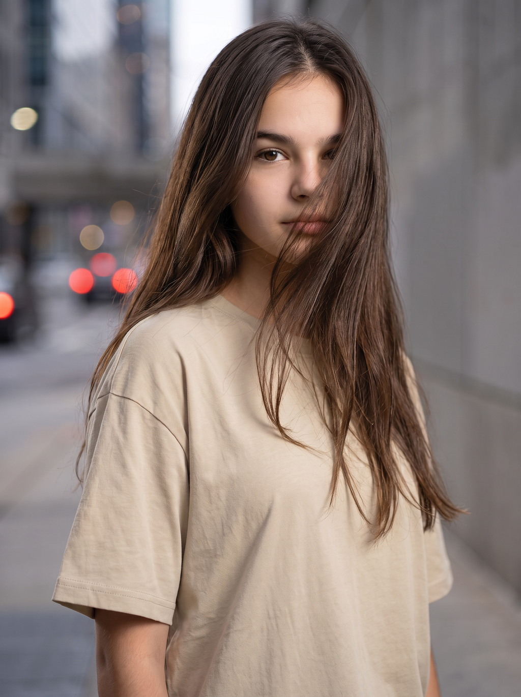 Smoke Grey Oversized T-shirt