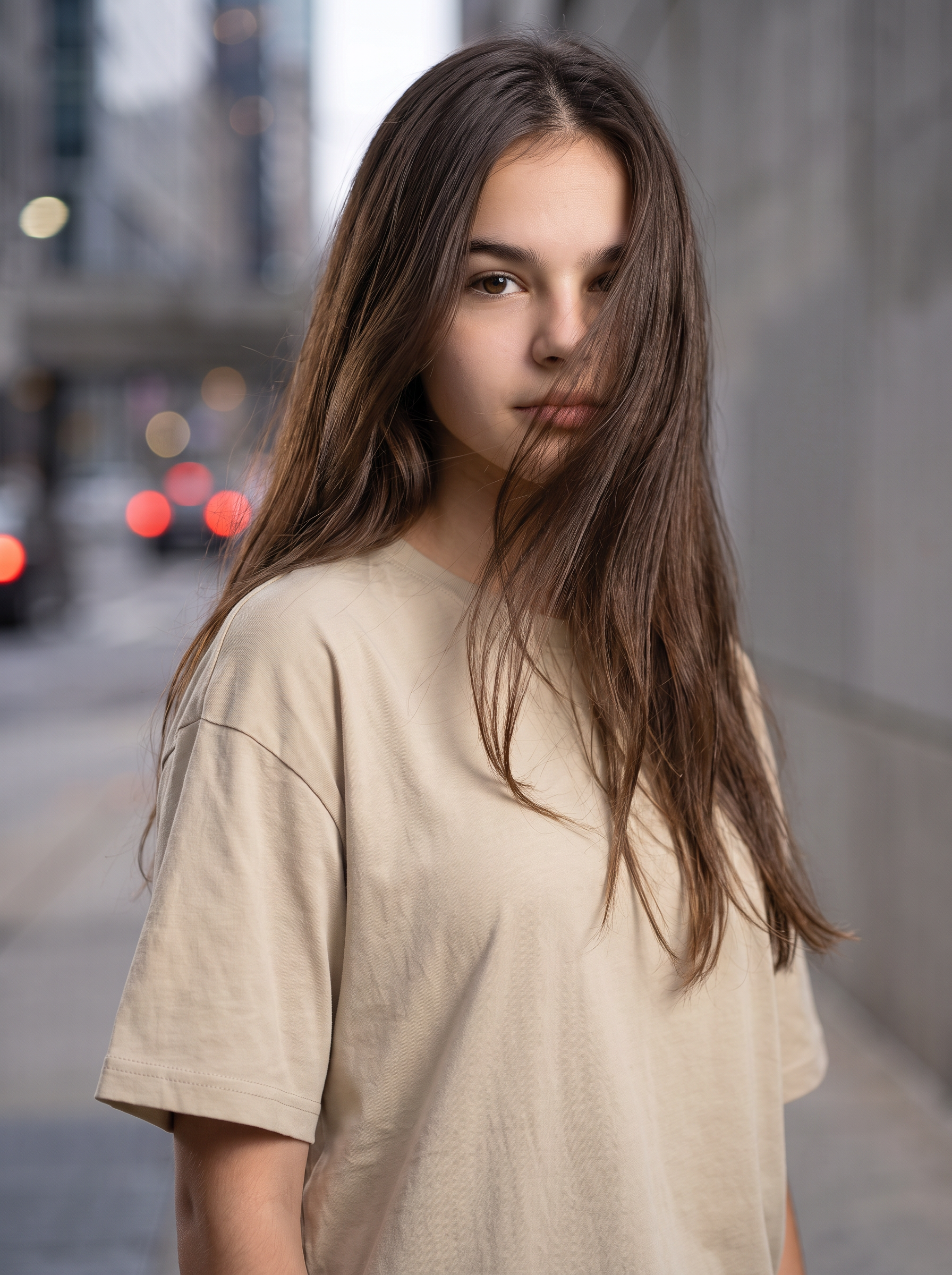 Smoke Grey Oversized T-shirt