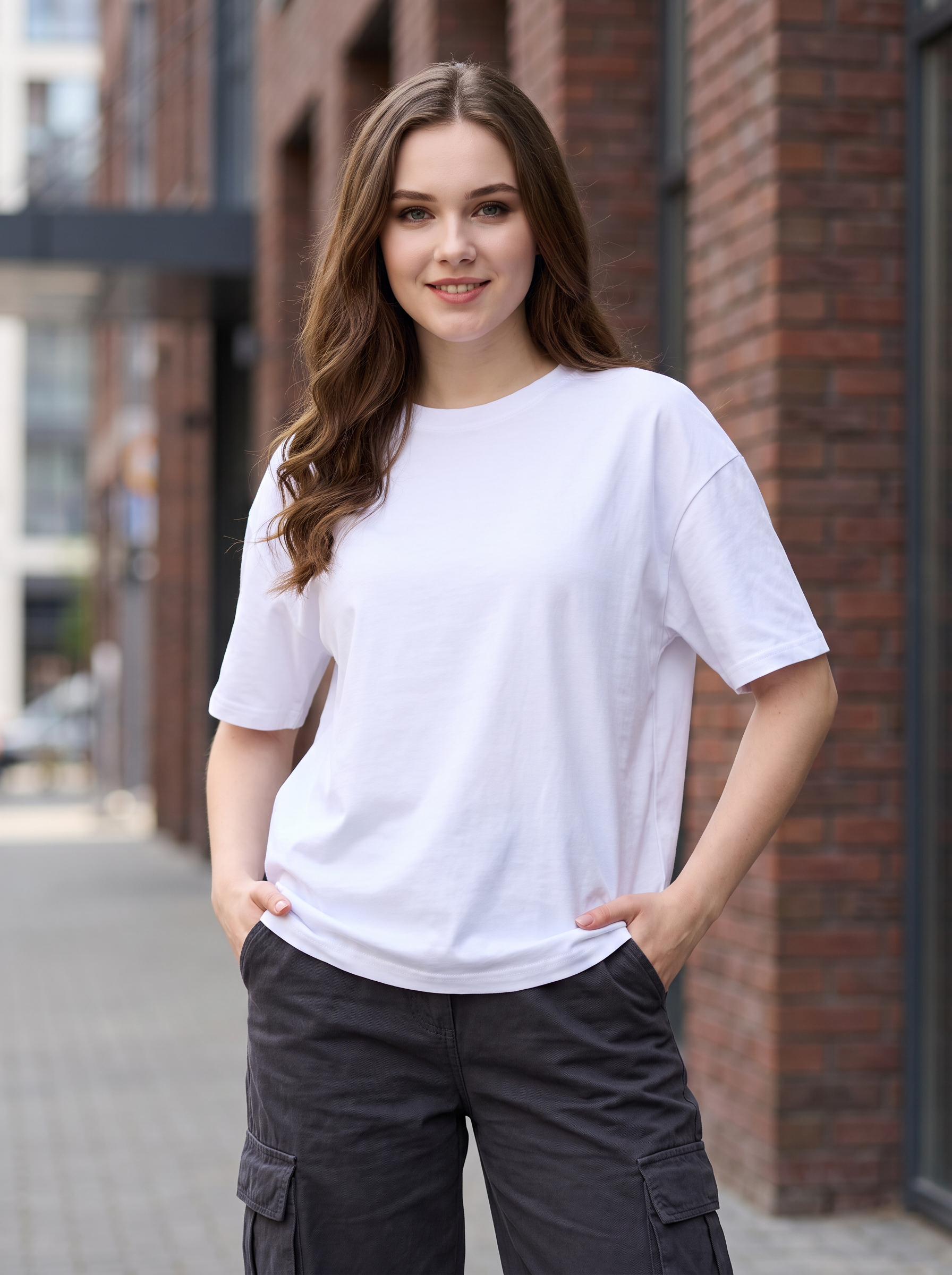 White Oversized T-shirt