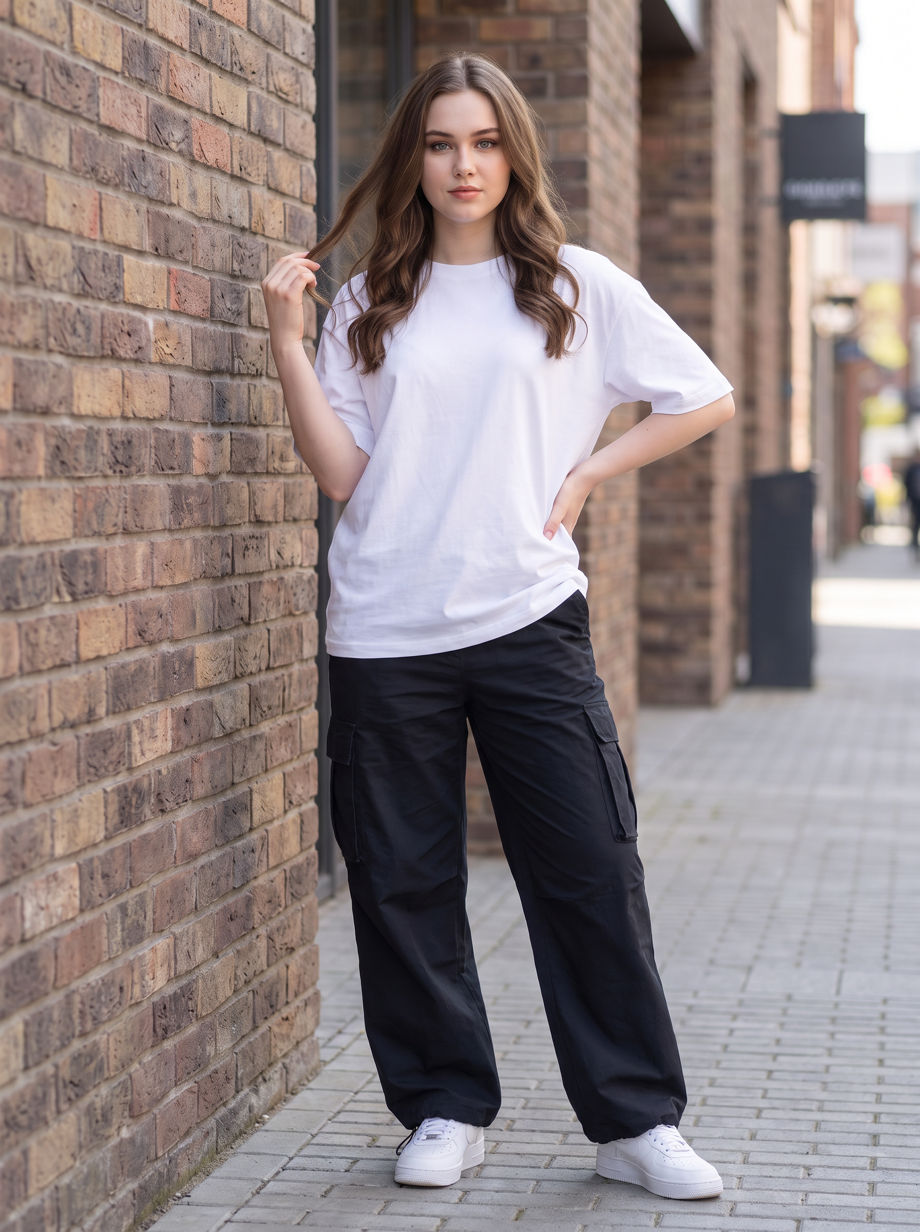 White Oversized T-shirt