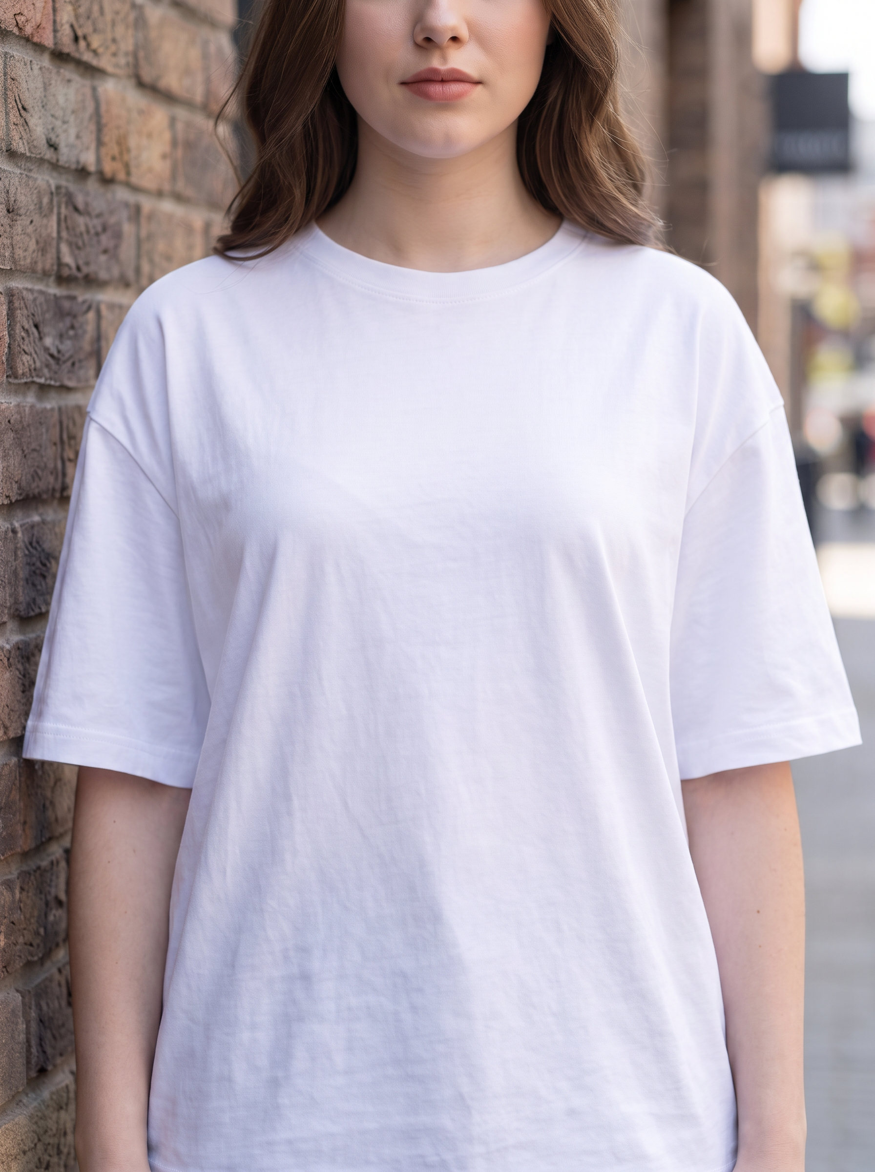 White Oversized T-shirt