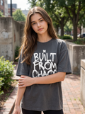 Grey Puff Printed Oversized T-shirt