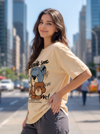Skin Streetwear Printed Oversized T-shirt